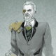 Illustration for article titled Malcolm McDowell straps on a steampunk eyepatch for Cowboys & Engines